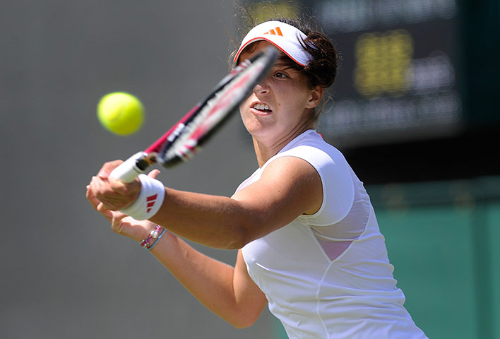 Wimbo day 2: Laura Robson at Wimbledon 2012