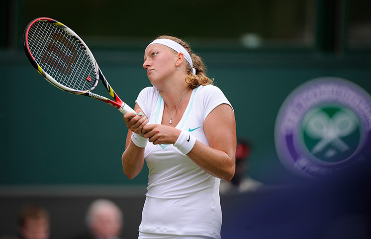 Wimbo day 2: Kvitova Wimbledon 2012