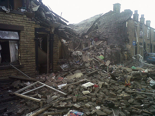 Picture Desk Live: Explosion Traps Residents In Houses In Shaw