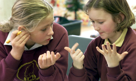 Counting Using Fingers