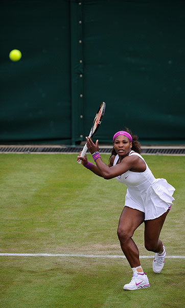 Wimbledon day 2: Serena Williams at Wimbledon 2012