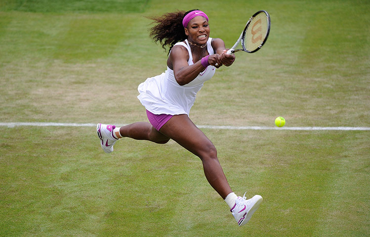 Wimbledon day 2: Serena Williams at Wimbledon 2012