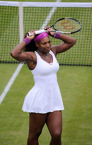 Wimbledon day 2: Serena Williams at Wimbledon 2012