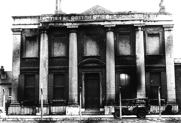 David Bailey: Sailors Society building