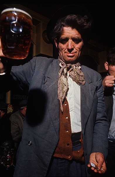 David Bailey: Pub drinker