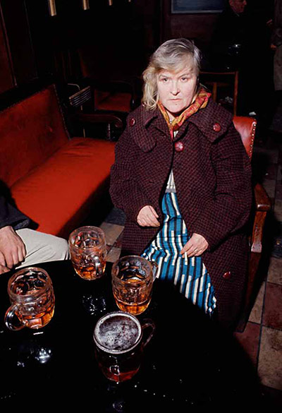 David Bailey: Smoking lady