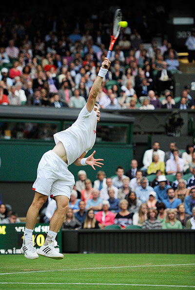 Day 3 Wimbledon: Andy Murray at Wimbledon 2012