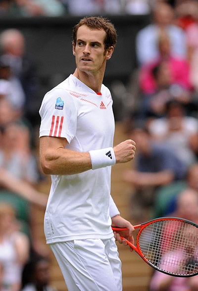 Day 3 Wimbledon: Andy Murray at Wimbledon 2012