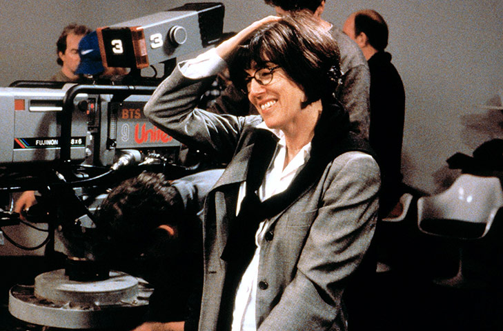 Nora Ephron: Nora Ephron directing in 2000