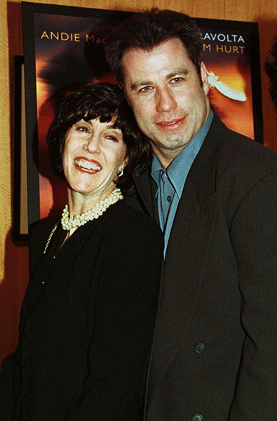 Nora Ephron: Nora Ephron with John Travolta