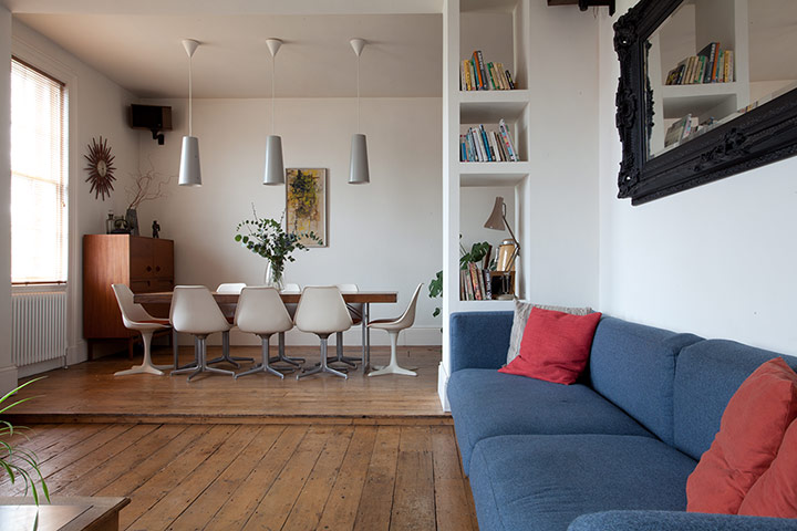 Homes: Wigan house: Homes: Wigan house - Living room and dining room