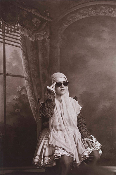 Middle Eastern Art at V&A: Artwork by Shadi Ghadirian from the series Qajar