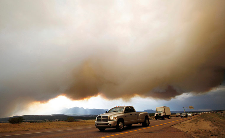 Wildfires in Colorado: The wildfire is raging near some of the area's most visited tourist areas