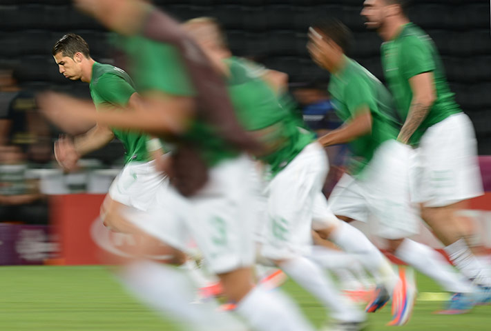 sport: Portuguese forward Cristiano Ronaldo and