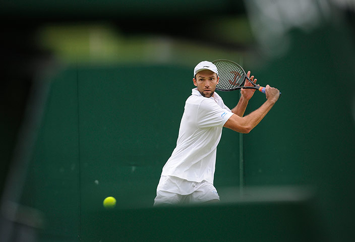 Day 3 Wimbledon: Ivo Karlovic at Wimbledon 2012