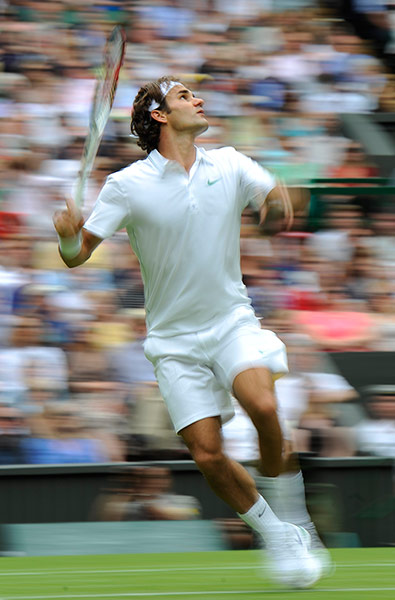 Day 3 Wimbledon: Roger Federer at Wimbledon 2012