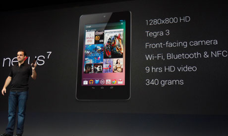 Nexus 7 tablet unveiled