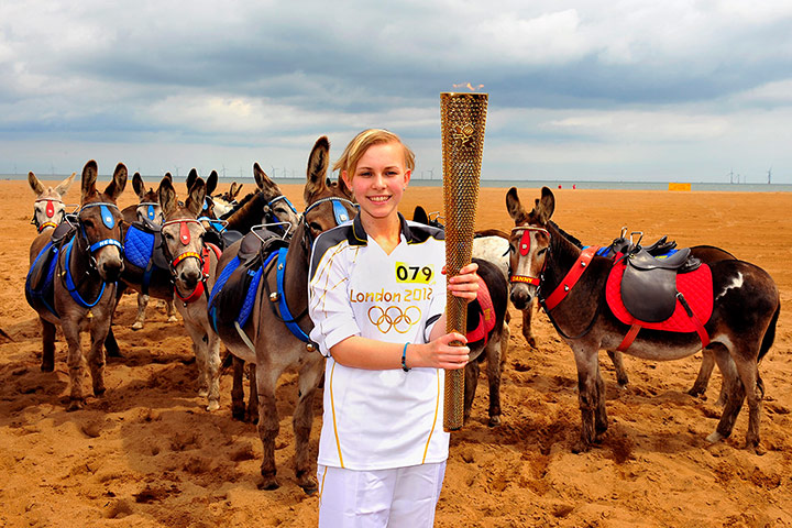 Olympic Torch Relay: Day 40 - Olympic Torch Relay