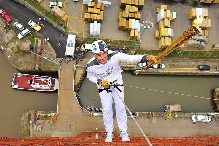 Olympic Torch Relay: Day 40 - The Olympic Torch 