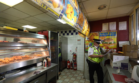 chicken business fast meat counter