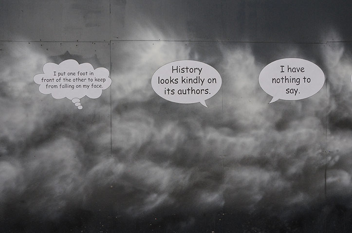 London Pleasure Gardens: Ron English artwork at the London Pleasure Gardens