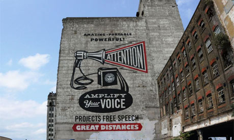 Mural by Shepard Fairey