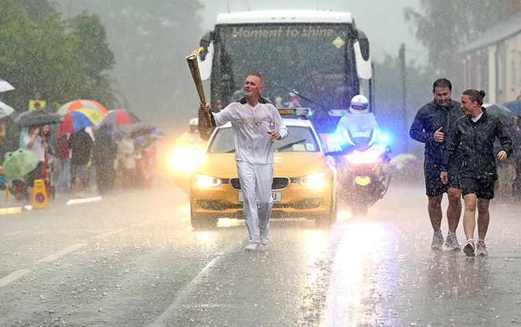 Picture Desk Live: Day 41 - Olympic Torch Relay