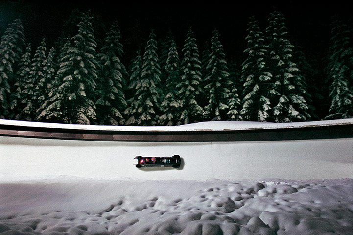 Tom Jenkins: British two-woman bobsleigh team, world cup final, Altenberg, 2006