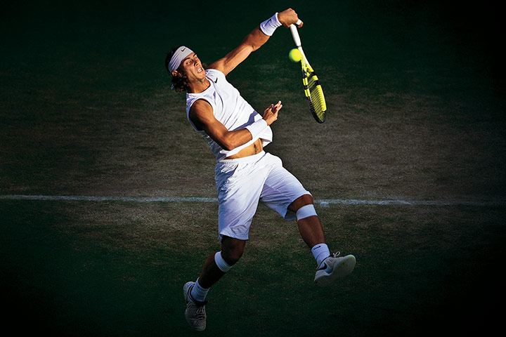 Tom Jenkins: Rafael Nadal, Wimbledon, 2008