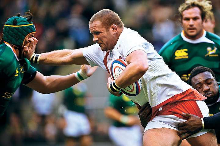Tom Jenkins: Phil Vickery against South Africa, ­Twickenham, 2008