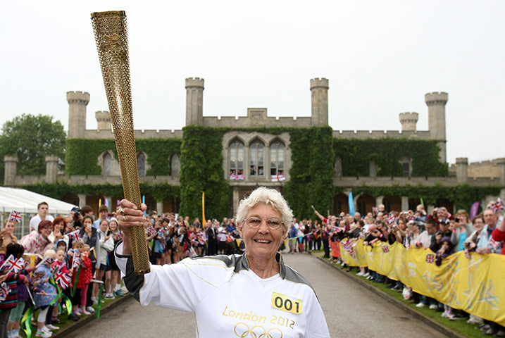 Olympic Torch: Day 41 - The Olympic Torch Continues Its Journey Around The UK