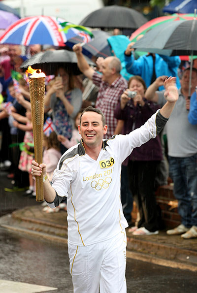 Olympic Torch: Day 41 - Olympic Torch Relay