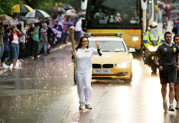 Olympic Torch: Day 41 - Olympic Torch Relay