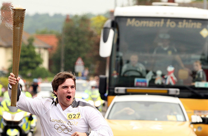 Olympic Torch: Day 41 - Olympic Torch Relay