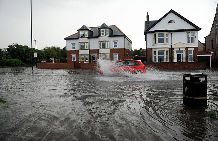 UK Flooding: Summer weather - June 28th