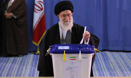 Iranian supreme leader Ayatollah Ali Khamenei