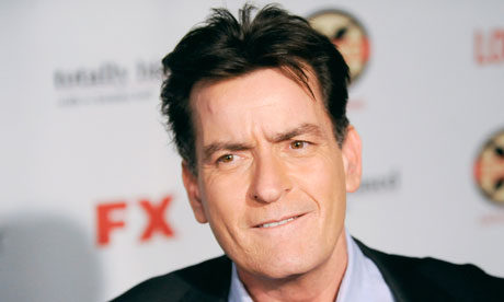 Charlie Sheen arrives at the Hollywood FX Summer Comedies Party in Los Angeles, California