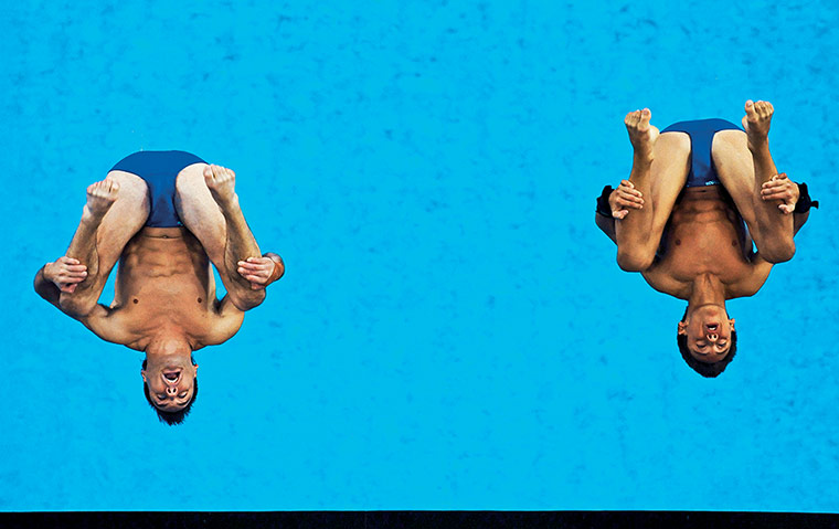Tom Jenkins: Blake Aldridge and Tom Daley, Beijing Olympics, 2008