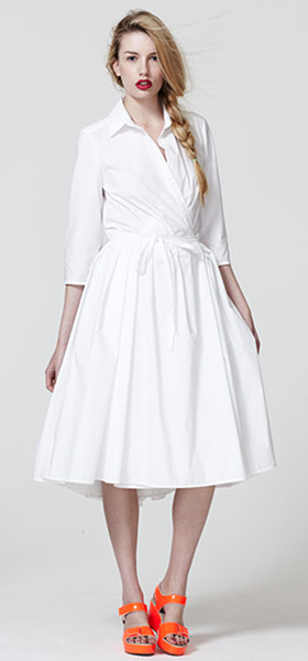 Lien-up: Whites: Dress