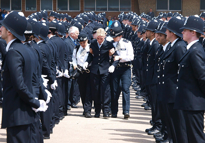 Pictured desk live update: Police Passing Out Parade