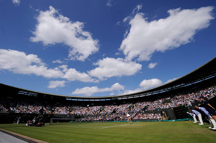 Day 5 Wimbo: Sharapova