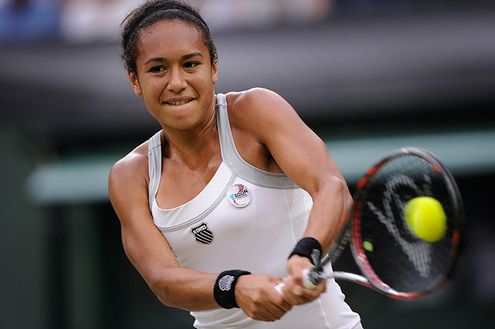 Day 5 Wimbo: Heather Watson at Wimbledon 2012