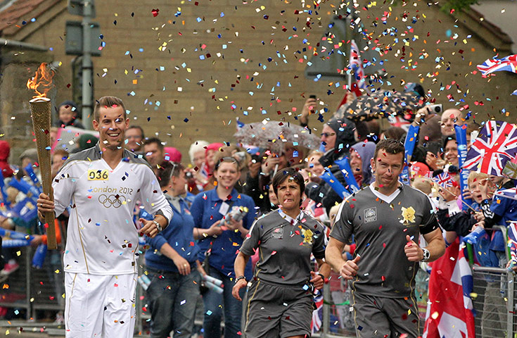 Olympic torch 42: Jon Kirkham