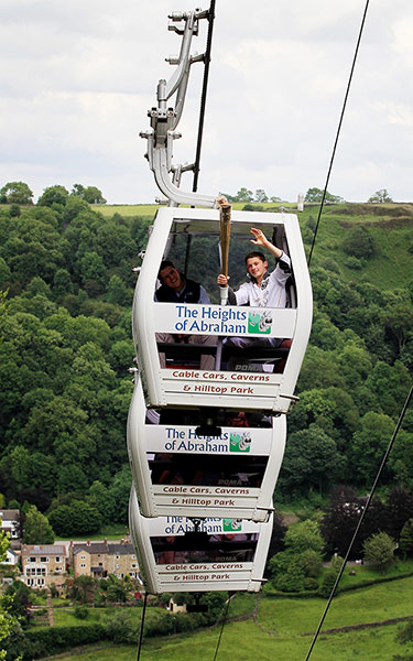 Olympic torch 42: Dominick Cunningham