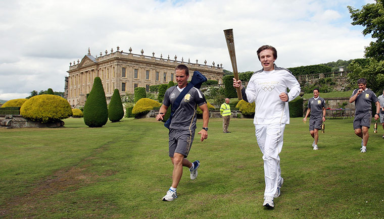 Olympic torch 42: Benjamin Hope