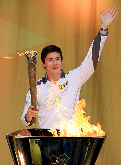 Olympic torch 42: James Toseland