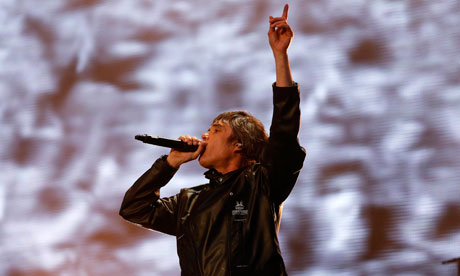 Ian Brown of the Stone Roses