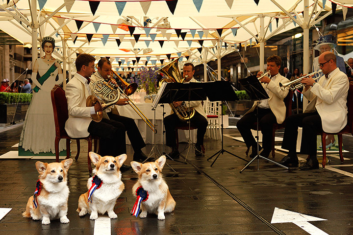 Jubilee pageant update: The Savoy Diamond Jubilee street party preperations 