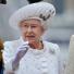 Jubilee boat pageant:  Queen Elizabeth II arrives at Chelsea Pier 