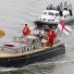 Jubilee boat pageant: Queen Elizabeth and Prince Philip leave Chelsea Pier